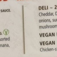 Panarottis menu. at Panarottis in Cape Town