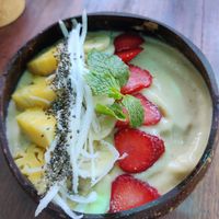 You are my Sunshine smoothie bowl at Chickpea Eatery Thuan Chay in Hoi An