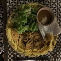 Vietnamese pancake  at Chickpea Eatery Thuan Chay in Hoi An