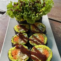 Delicious sushi   at Chickpea Eatery Thuan Chay in Hoi An