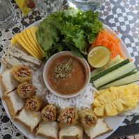 Tasting platter at Chickpea Eatery Thuan Chay in Hoi An