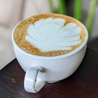 Cappuccino at Chickpea Eatery Thuan Chay in Hoi An