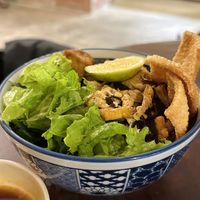 Cao lầu, Hôi An style noodles (65k VND)  at Chickpea Eatery Thuan Chay in Hoi An