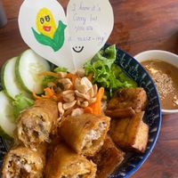 Bun Cha Gio at Chickpea Eatery Thuan Chay in Hoi An
