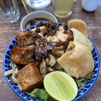 Cau Lau  at Chickpea Eatery Thuan Chay in Hoi An