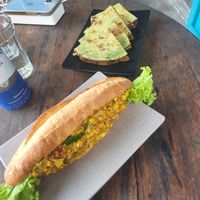 Tofu banh mi - 45k at Chickpea Eatery Thuan Chay in Hoi An