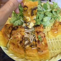 Banh xeo. Delicious  at Chickpea Eatery Thuan Chay in Hoi An