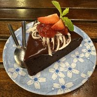 Beetroot Brownie  at Chickpea Eatery Thuan Chay in Hoi An