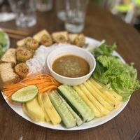Vietnamese Food tray  at Chickpea Eatery Thuan Chay in Hoi An