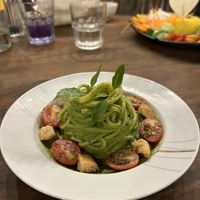 Pasta pesto🤤  at Chickpea Eatery Thuan Chay in Hoi An