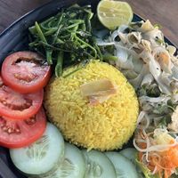 Hoi An traditional ‘chiken’ dish  at Chickpea Eatery Thuan Chay in Hoi An