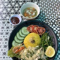 Vegan chicken ricee  at Chickpea Eatery Thuan Chay in Hoi An