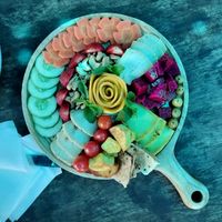 Cheese platter at Chickpea Eatery Thuan Chay in Hoi An