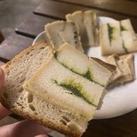 Pesto vegan cheesee  at Chickpea Eatery Thuan Chay in Hoi An