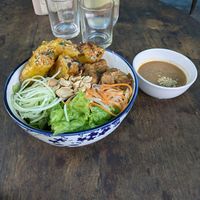 Bun Cha Gio at Chickpea Eatery Thuan Chay in Hoi An