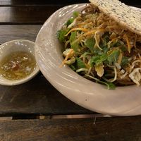 Banana flower salad  at Chickpea Eatery Thuan Chay in Hoi An