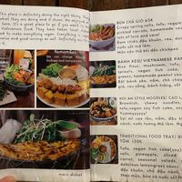 Menu  at Chickpea Eatery Thuan Chay in Hoi An