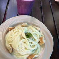 Pasta Alfredo   at Chickpea Eatery Thuan Chay in Hoi An