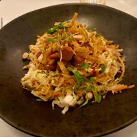 Jackfruit bang bang salad at The Ivy in Glasgow