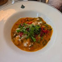Sweet potato curry at The Ivy in Glasgow