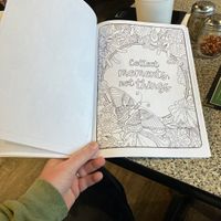 Full-size coloring book for the kiddos!  at J & S New York Pizza in Fuquay-varina