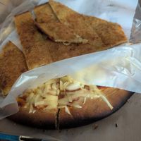 Faina at Pizza Time in Montevideo