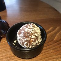 Chocolate ball  at Java Whiskers Cat Café in Stockholm