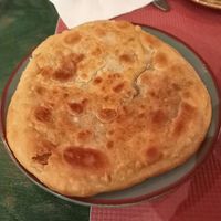 Mushrooms pie at EPIKERO in Ioannina