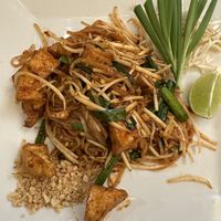 Vegan pad Thai with tofu.   at Blue Orchid - Riverside in Jacksonville