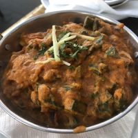 Bhindi Do Pyaza  at Taste of India in Dresden