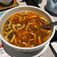 Hot & sour soup  at Tenon Vegetarian Cuisine in Markham