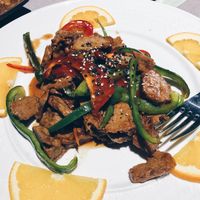 Sweet & Sour chicken at Tenon Vegetarian Cuisine in Markham