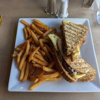 LA Scramble, with fries instead of home fries/hasbrowns at Nappi's Nook  in Nesconset