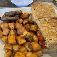 San Fran vegan breakfast sandwich   at Nappi's Nook  in Nesconset