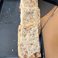 Half of the bread - sorry we dug in before photos!  at Zinfandel Food & Wine bar in Split