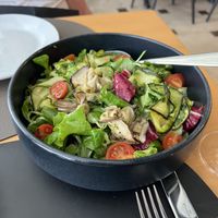 Roasted Vegetable Salad  at Zinfandel Food & Wine bar in Split