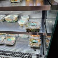 Some vegan to go options. at FruttoMania in Sherman Oaks