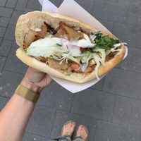 Döner vegan  at Döner Land in Cologne