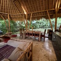 Dining area  at Casa Curandera Bali in Ubud