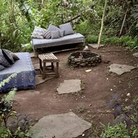 Outdoor sitting area  at Casa Curandera Bali in Ubud