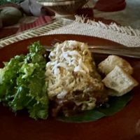 Vegan lasagnaa  at Casa Curandera Bali in Ubud