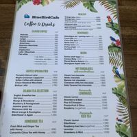   at Blue Bird Cafe in Budapest