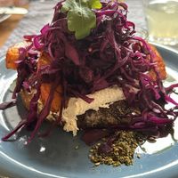 Sauerteig, Brot mit Cashew-Frischkäse   at Café Johanna in Hamburg