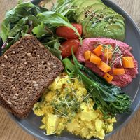 Vegan morning  at Social Brew in Copenhagen