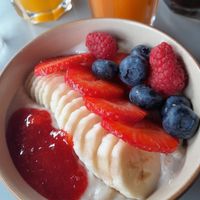 Oatmeal at Social Brew in Copenhagen