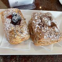 Jam and chocolate pastry  at Gran Caffè Friuli in Udine