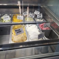 Vegan choice at De Ijsbaron Wilsele in Leuven