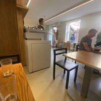 Inside   at Lowdown Coffee in Edinburgh