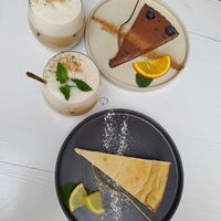 Schoko-Nusstart - Käsekuchen - Iced Cappuccino at drei&zwanzig in Karlsruhe