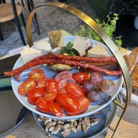  Platter for two with v-cheese etc. (30€)  at drei&zwanzig in Karlsruhe